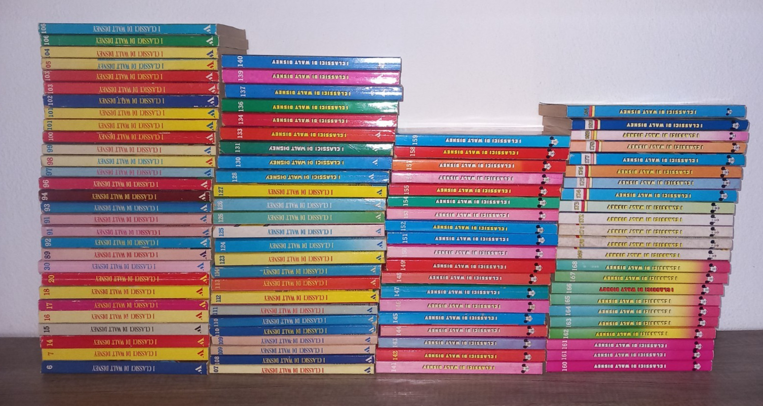 I CLASSICI DI WALT DISNEY II SERIE MONDADORI a scelta DAL N° 6 AL N° 255 + EXTRA