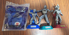 Set di figurine Burger King Dragon Ball Z 2000 Krillin, Goku, Piccolo