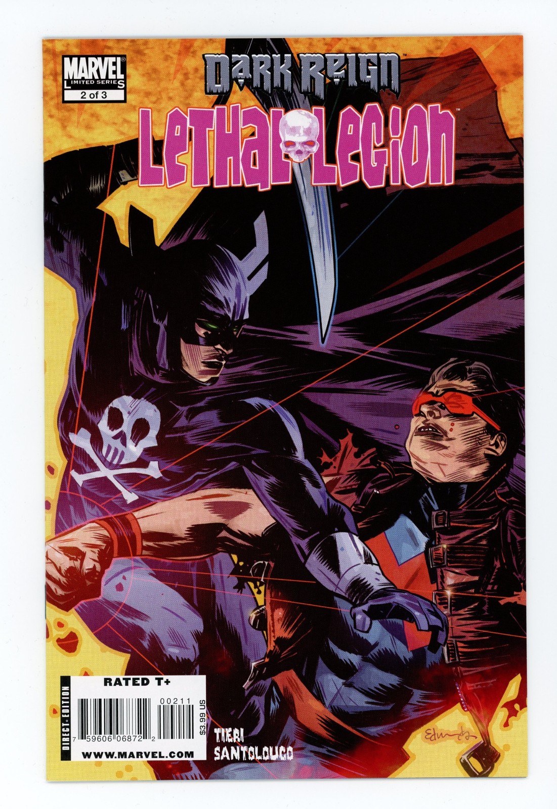 Dark Reign: Lethal Legion #2 quasi nuovo + 2009 Marvel Comics 