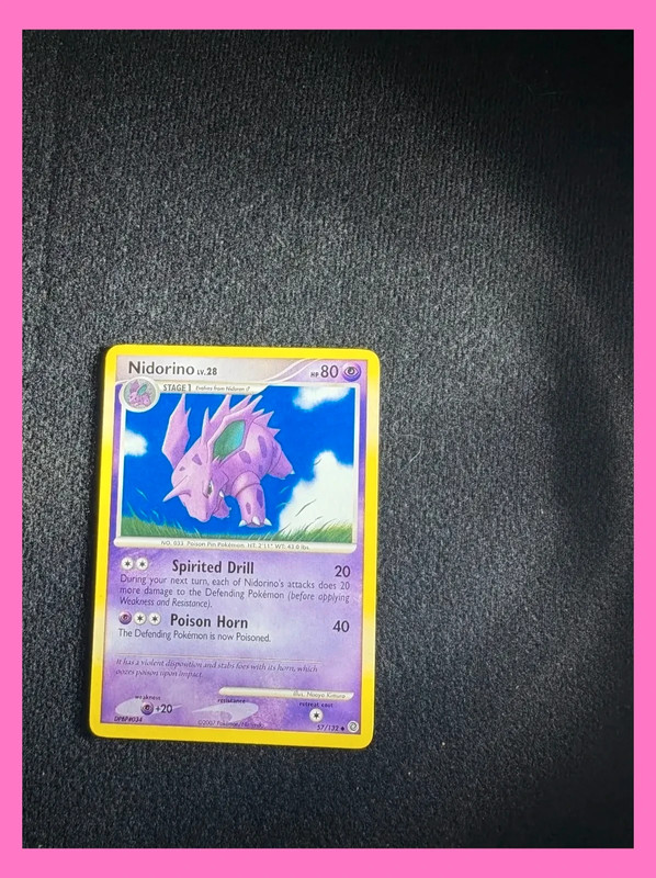 nidorino 57/132 prodigi segreti