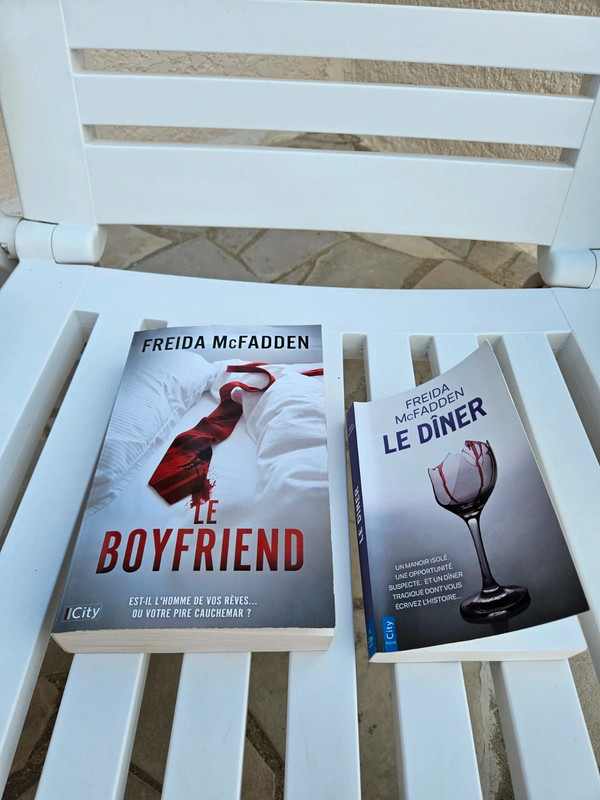 2 livres Freida Mc Fadden excellent comme toujours