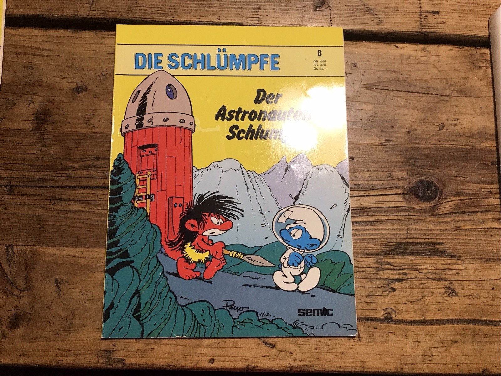 Carlsen Comics: I Puffi 1983 n. 08: Il Puffo degli Astronauti