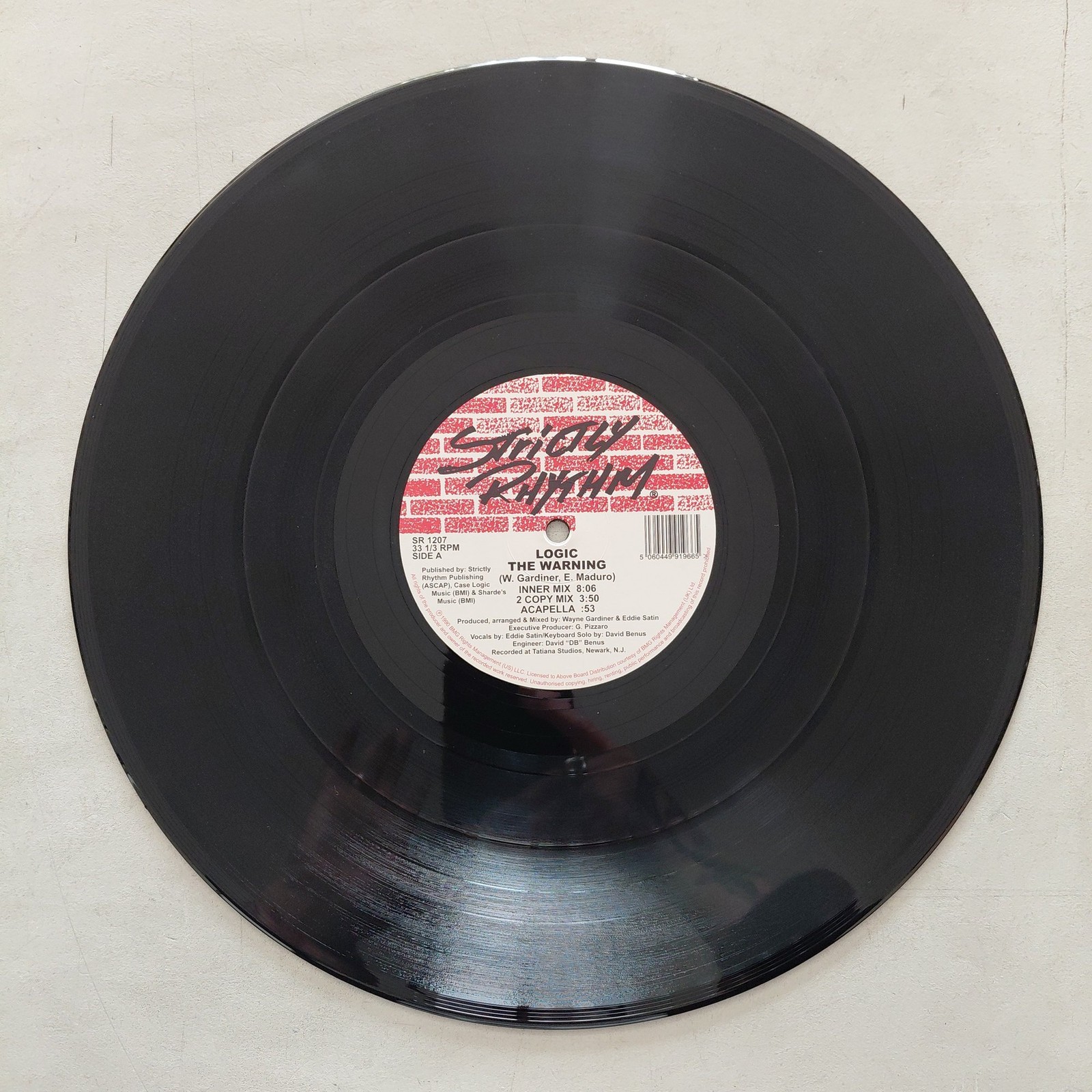 Logic The Warning The Final Frontier Vinyl Record 33 RPM Strictly Rhythm
