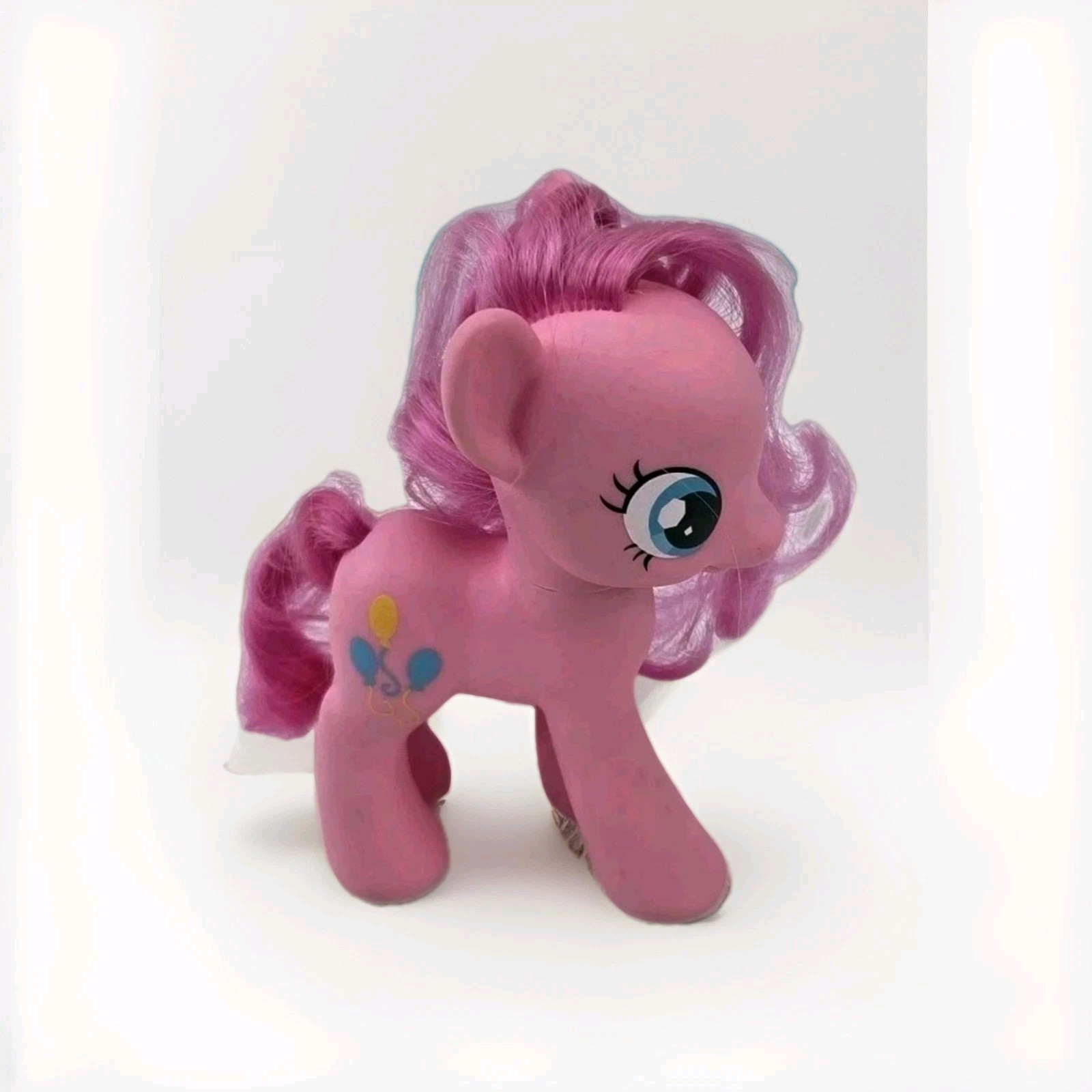My Little Pony Pinkie Pie G4 3” Figure 2010 Brushable Pony Collector Toy