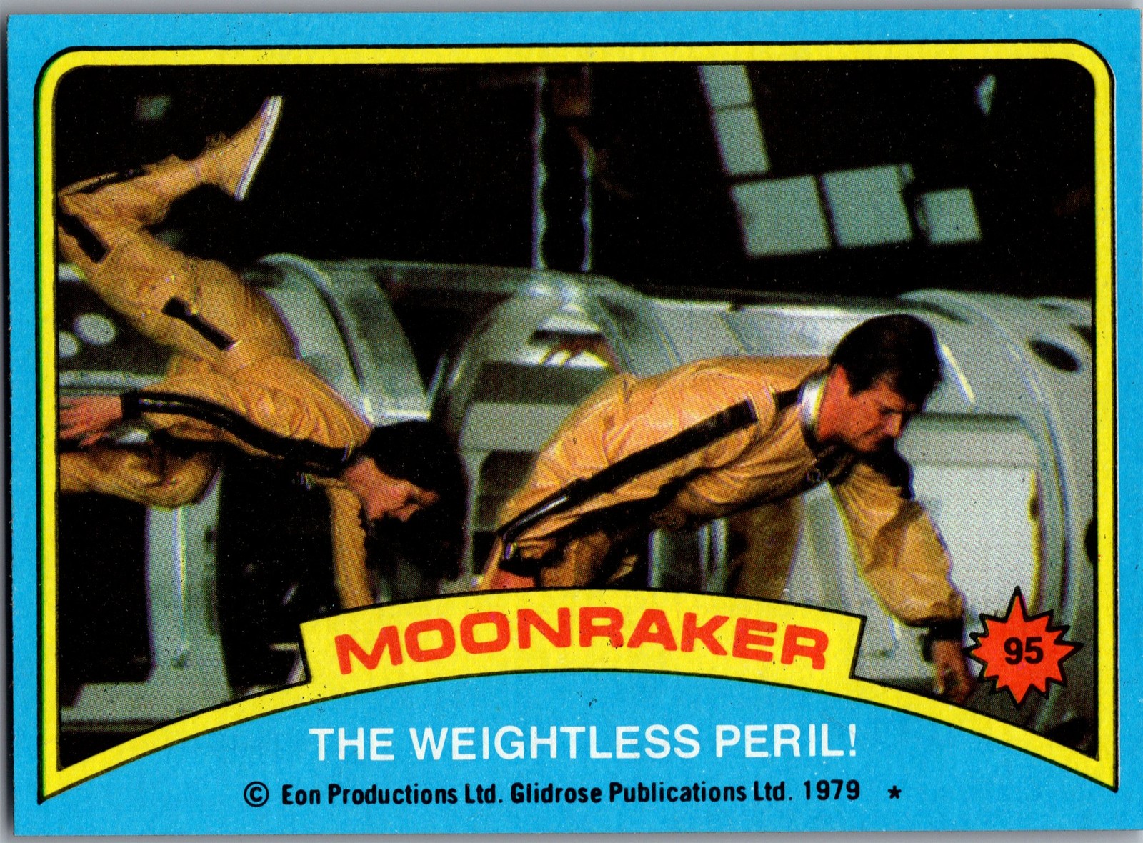1979 Topps Moonraker #95 The weightless peril!