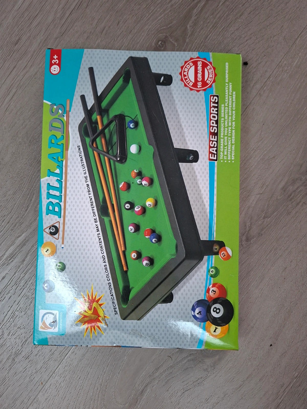 Mini biljart spel