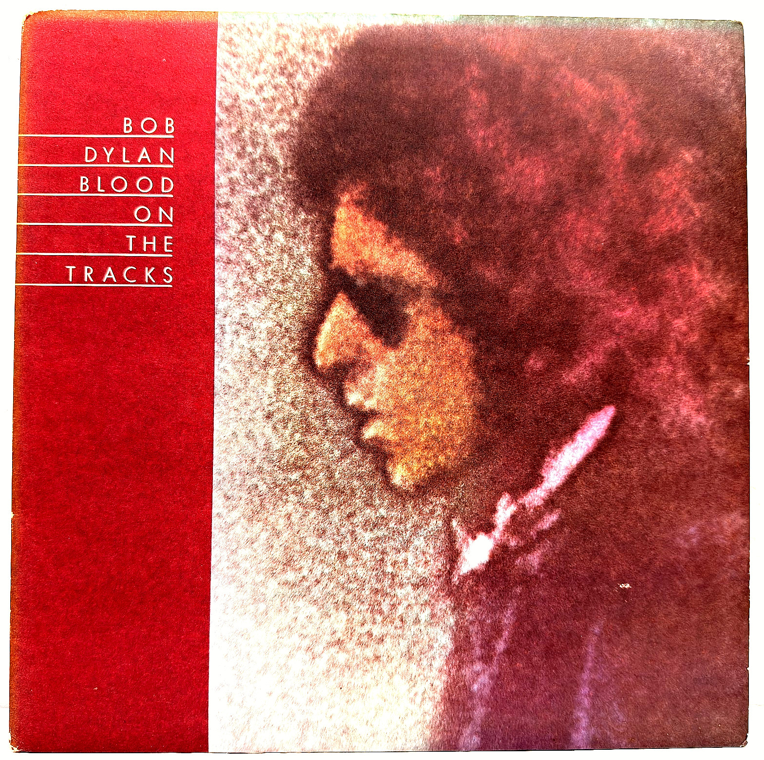 Bob Dylan Blood On The Tracks 1976 Vinyl Columbia Records Repress