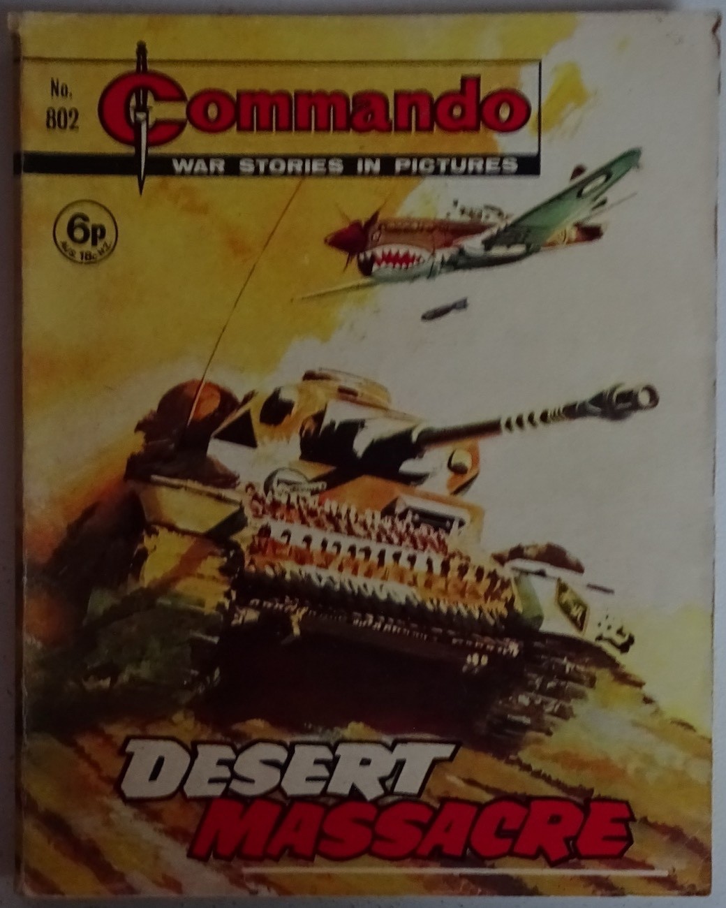 Commando Comic Issue no. 802 - Desert Massacre