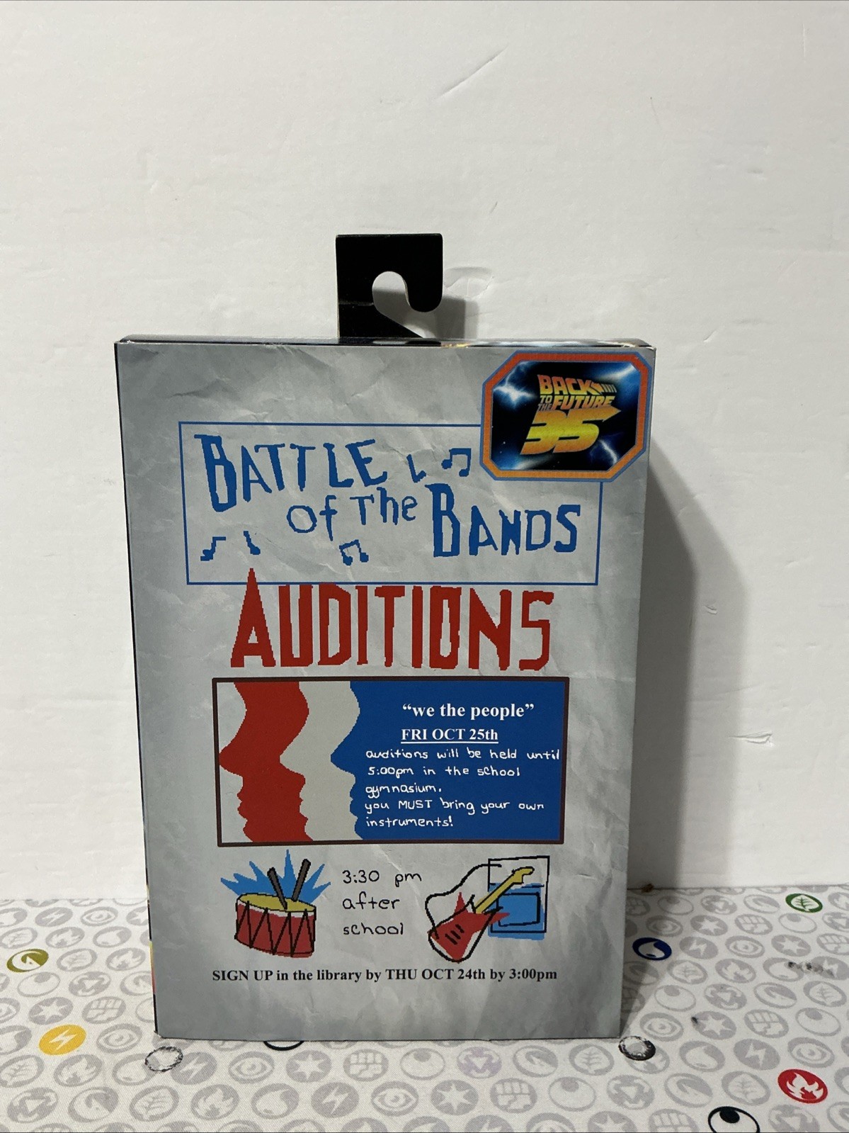ULTIMATE MARTY McFLY Ritorno al Futuro 85' Audition 7" Figura Neca BELLA Gratis SH