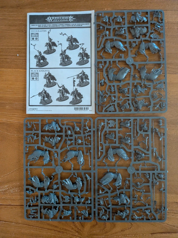 Warhammer hantenuits Sorcespectres / Chevaliers des Tertres