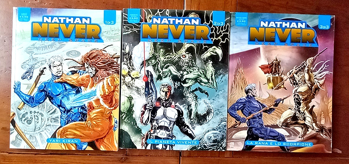 NATHAN NEVER  Deep Space serie completa 1/3