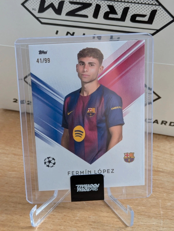 25-26 Topps Total FC Barcelona Fermin Lopez/99
