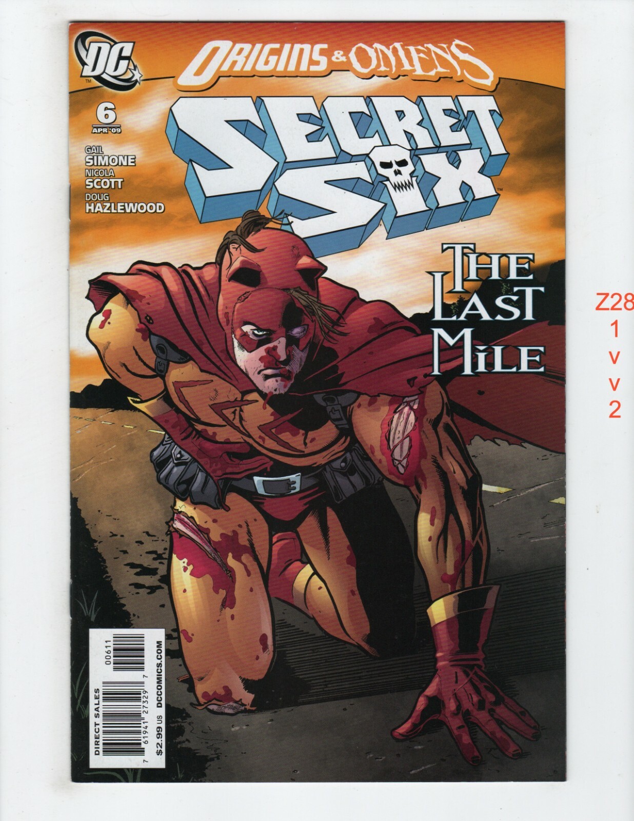 Secret Six #6 VF/NM 2008 DC z2812
