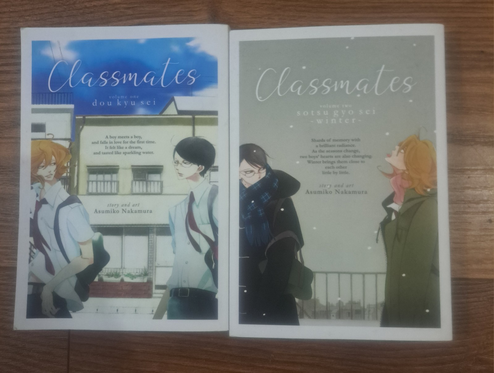 Classmates Doukyusei Manga Vol 1 -2 English Asumiko Nakamura Yaoi BL 
