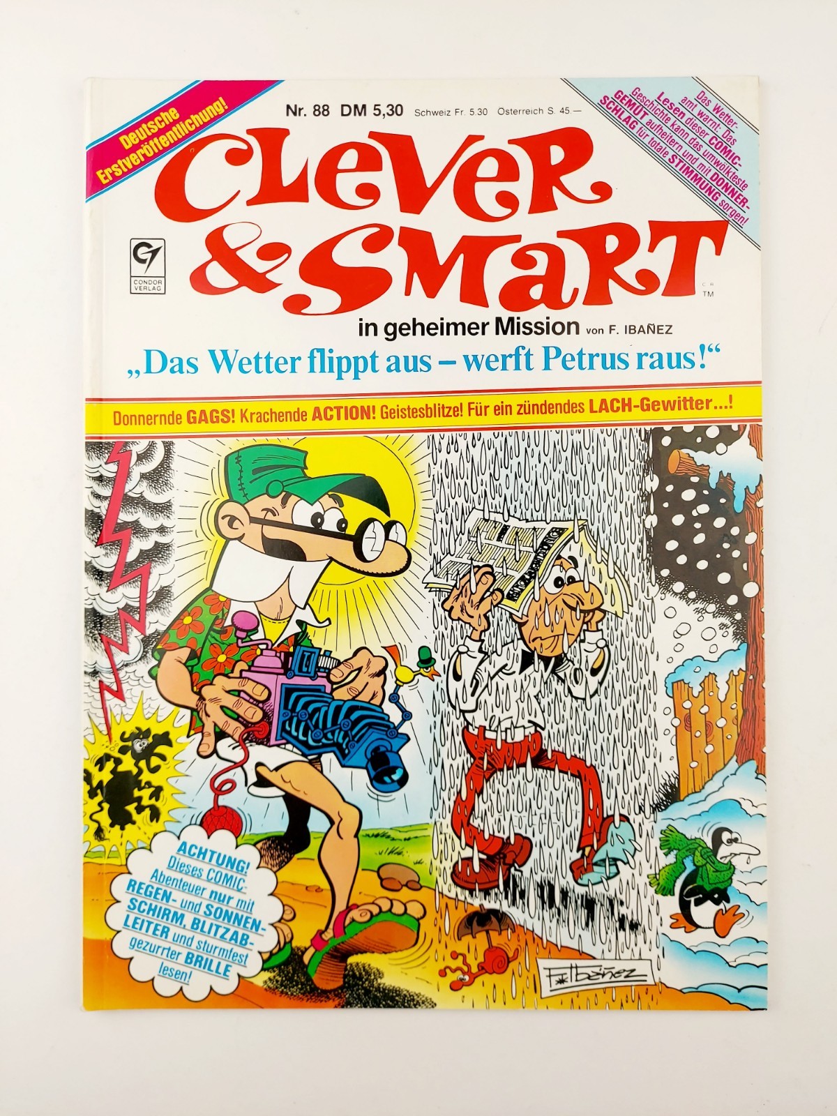 Album fumetti Condor - 1. Edizione - Clever & Smart n. 88 / Z1