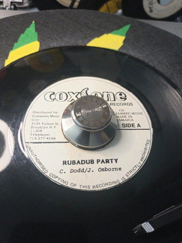 Johnny Osbourne 🎶 rubadub party vinyle 45t reggae rocksteady