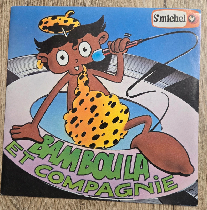 Disque Vinyle 45T Publicitaire St Michel – La Chanson de Bamboula (1987) Vintage