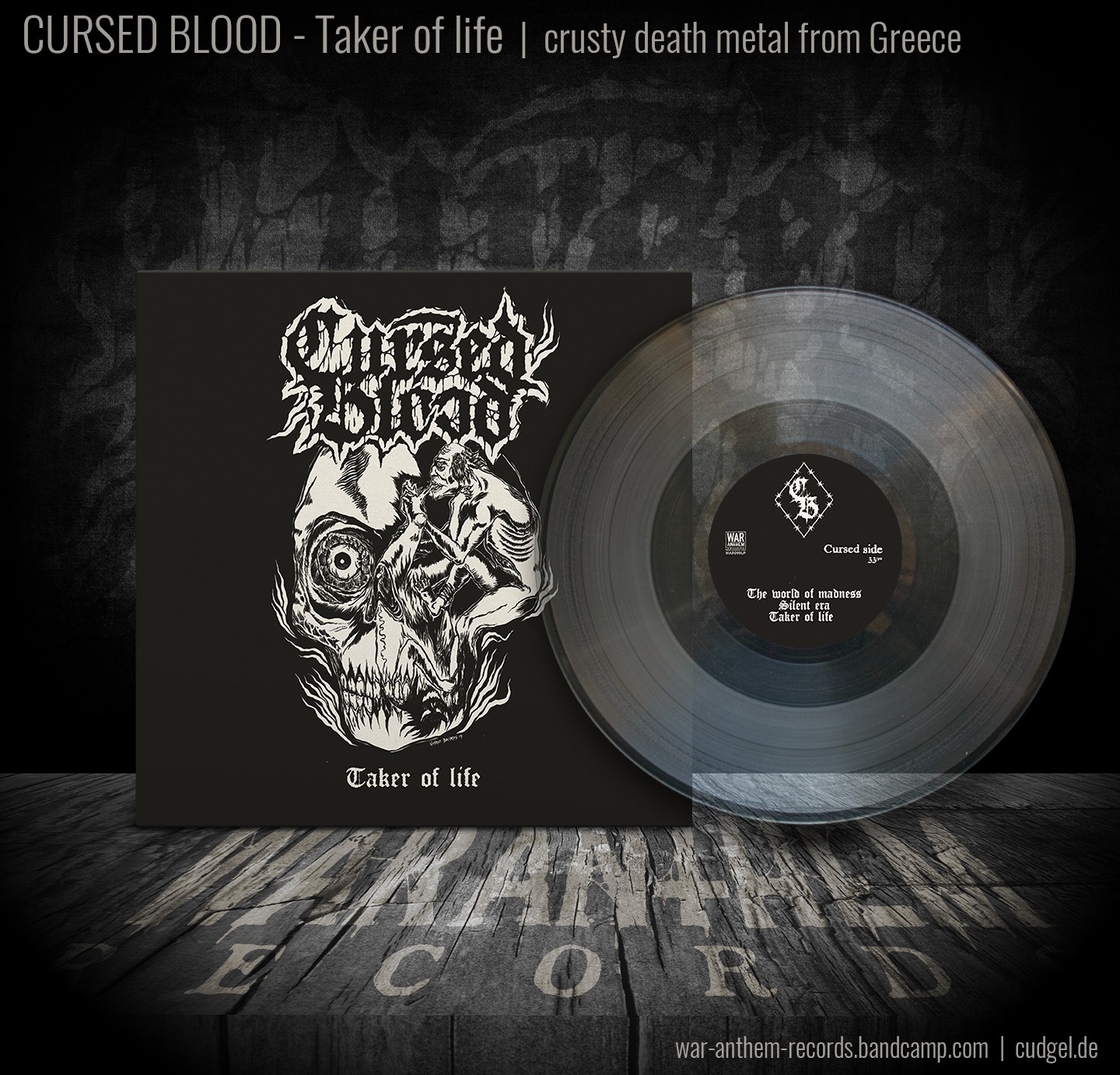 CURSED BLOOD - taker of life MLP clear