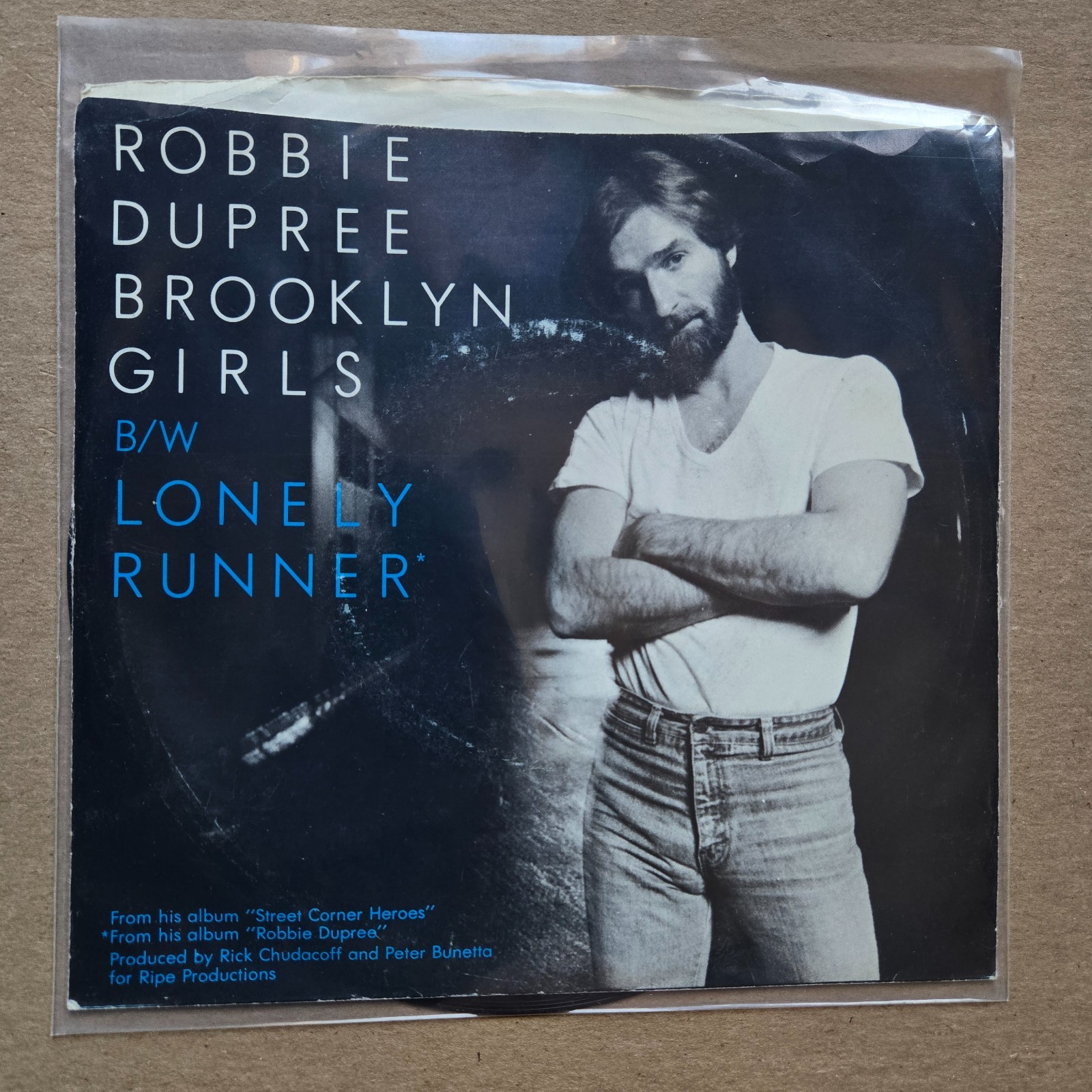 ROBBIE DUPREE Brooklyn Girls DJ PROMO 45 7" Record Vinyl