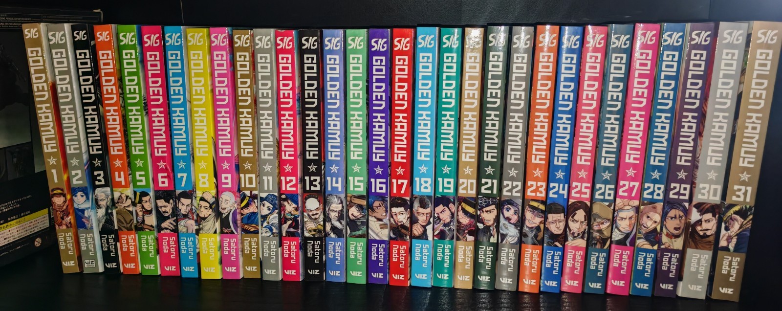 Golden Kamuy Manga Volumes 1 - 31 Complete Set Satora Noda Brand New In English 