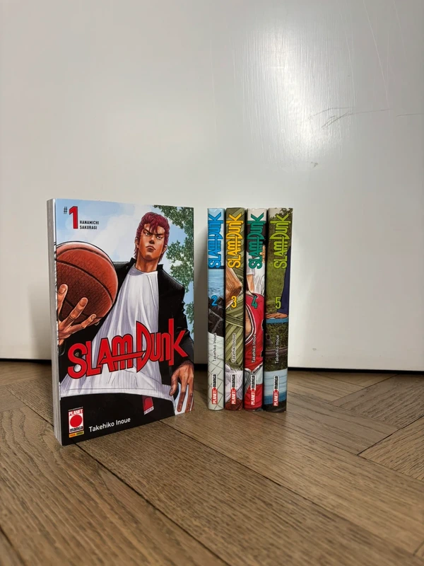 Slam Dunk Vol. 1-2-3-4-5 Planet Manga (Set Volumi)