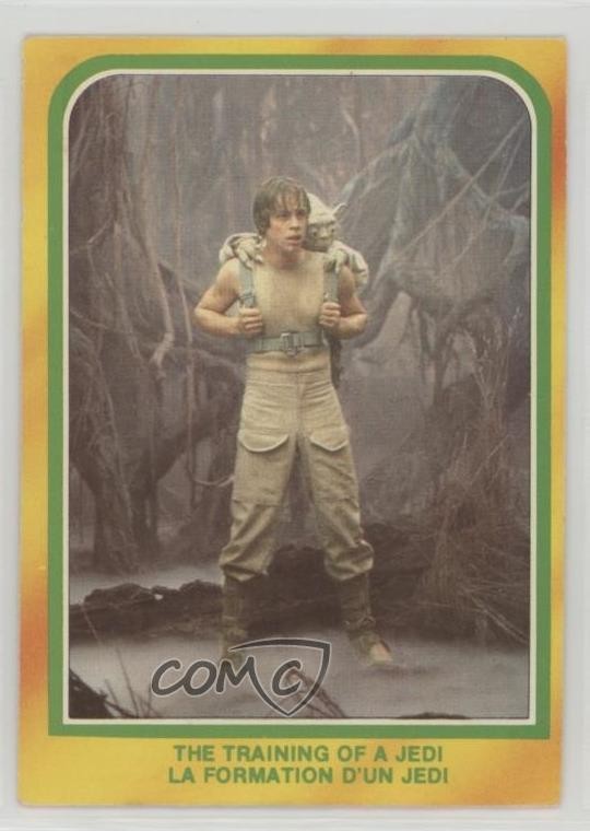 1980 O-Pee-Chee Star Wars: The Empire Strikes Back Training Of A Jedi #330 2vh