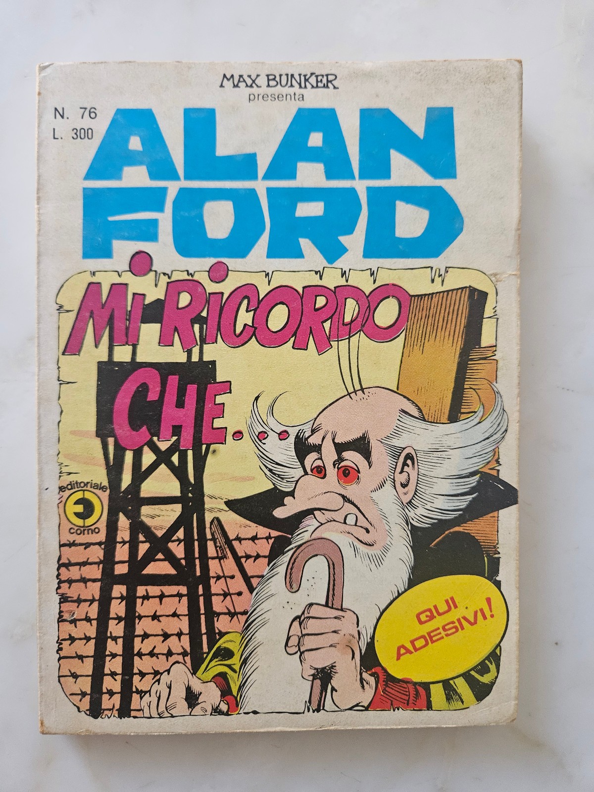 ALAN FORD  n.   76 e 77  - ed. Corno 1975 -  ottimo+  NO adesivi