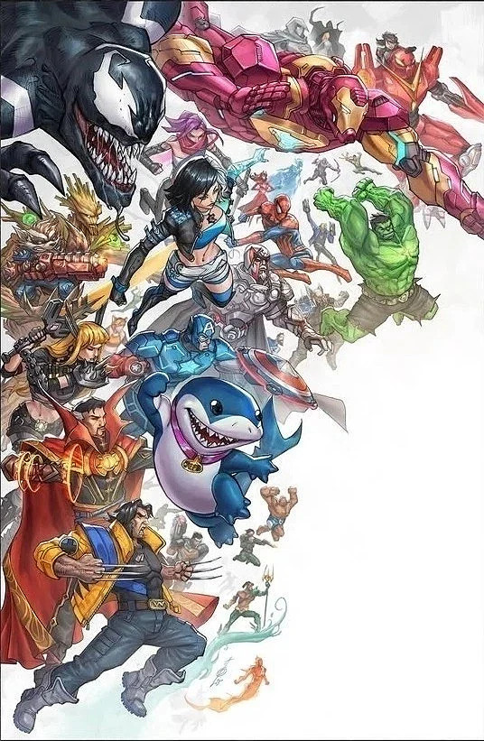 MARVEL RIVALS #1 NYCC 2025 Alan Quah Virgin Variant Cover LTD To 800