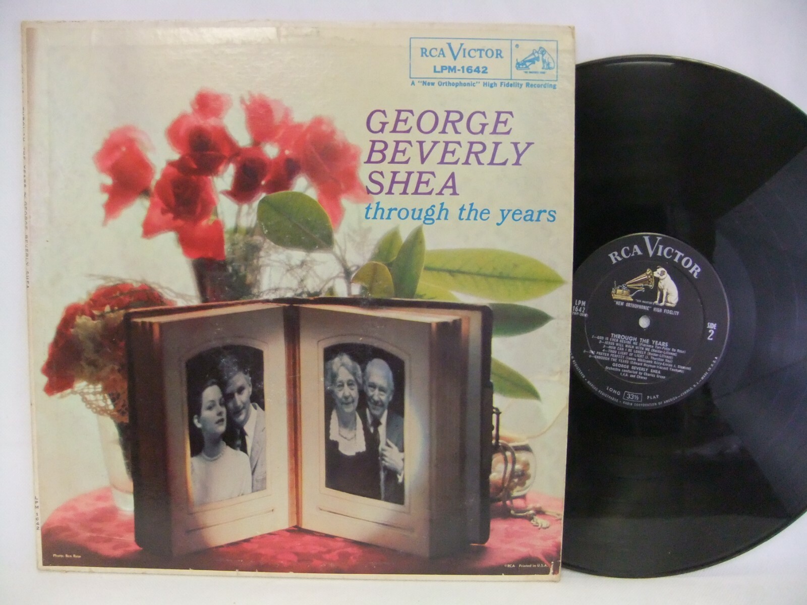 George Beverly Shea Through The Years 1958 Mono Record RCA Victor LPM 1642