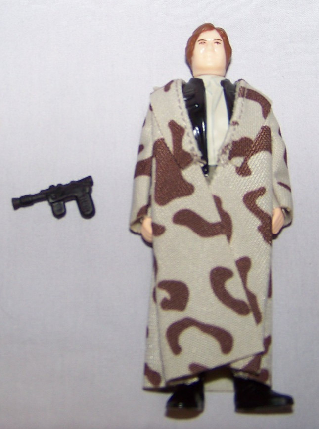 Star Wars Han Solo "Endor" ROTJ Retro Collection Figure Sciolto, Completo, Come Nuovo