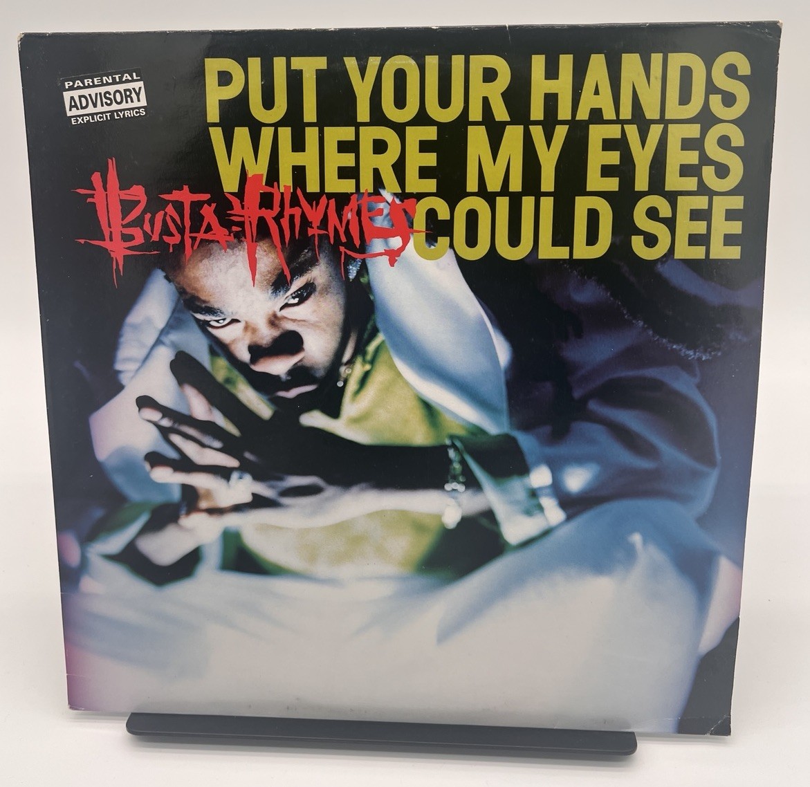 Busta Rhymes – Put Your Hands Where My Eyes Could See 12” Vinyl 1997 Hip Hop