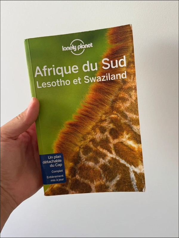 Livre Afrique du Sud en très bon état