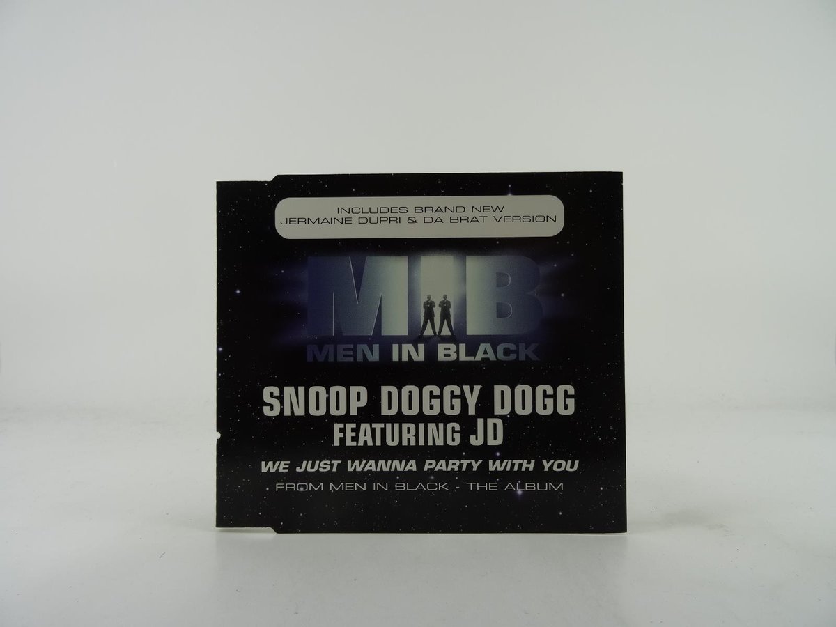 SNOOP DOGGY DOGG FT JD WE JUST WANNA PARTY WITH YOU (A41) 5 Track CD Single incl