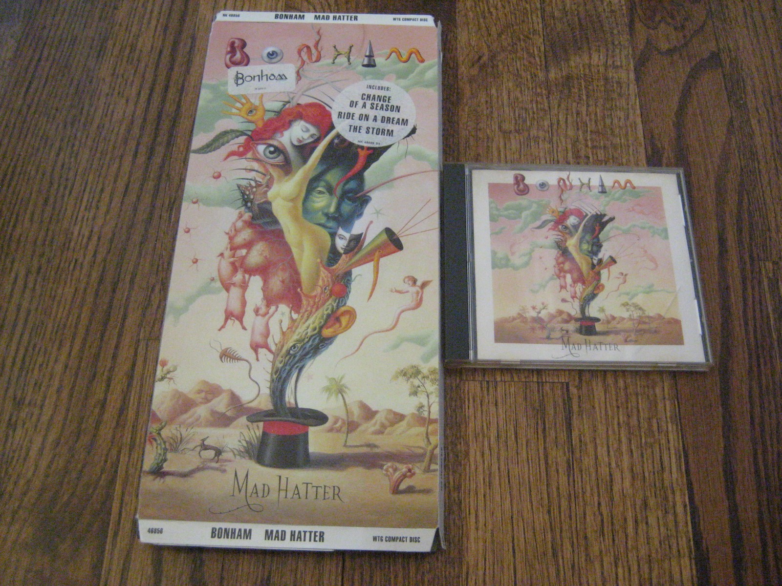Bonham Mad Hatter CD Longbox  and Original cd Rare