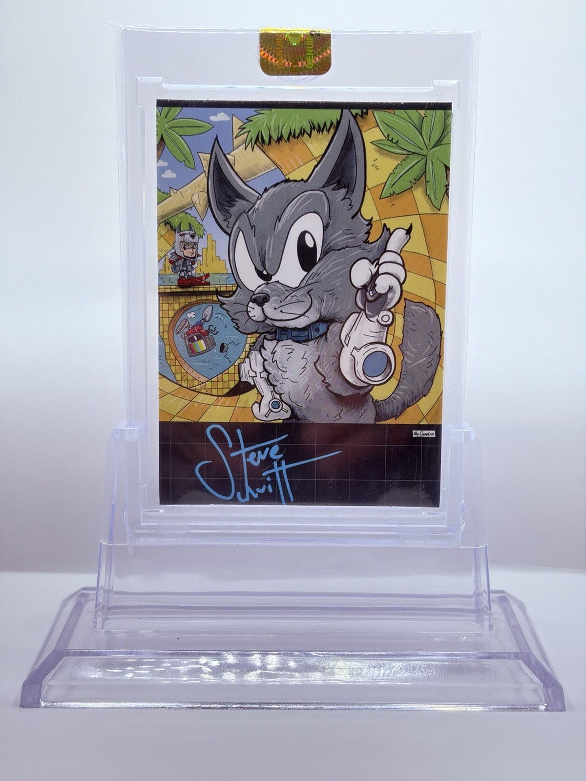 Carta Ninja Funk The Covers 2022 firmata da Steve Schuitt cosa non esclusiva auto