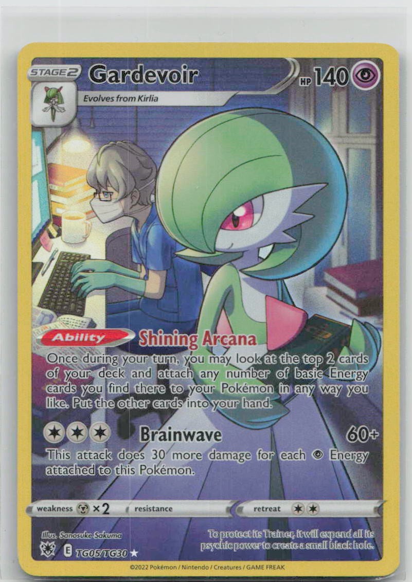 Gardevoir TG05/TG30 Holo Astral Radiance Trainer Gallery Pokemon NM