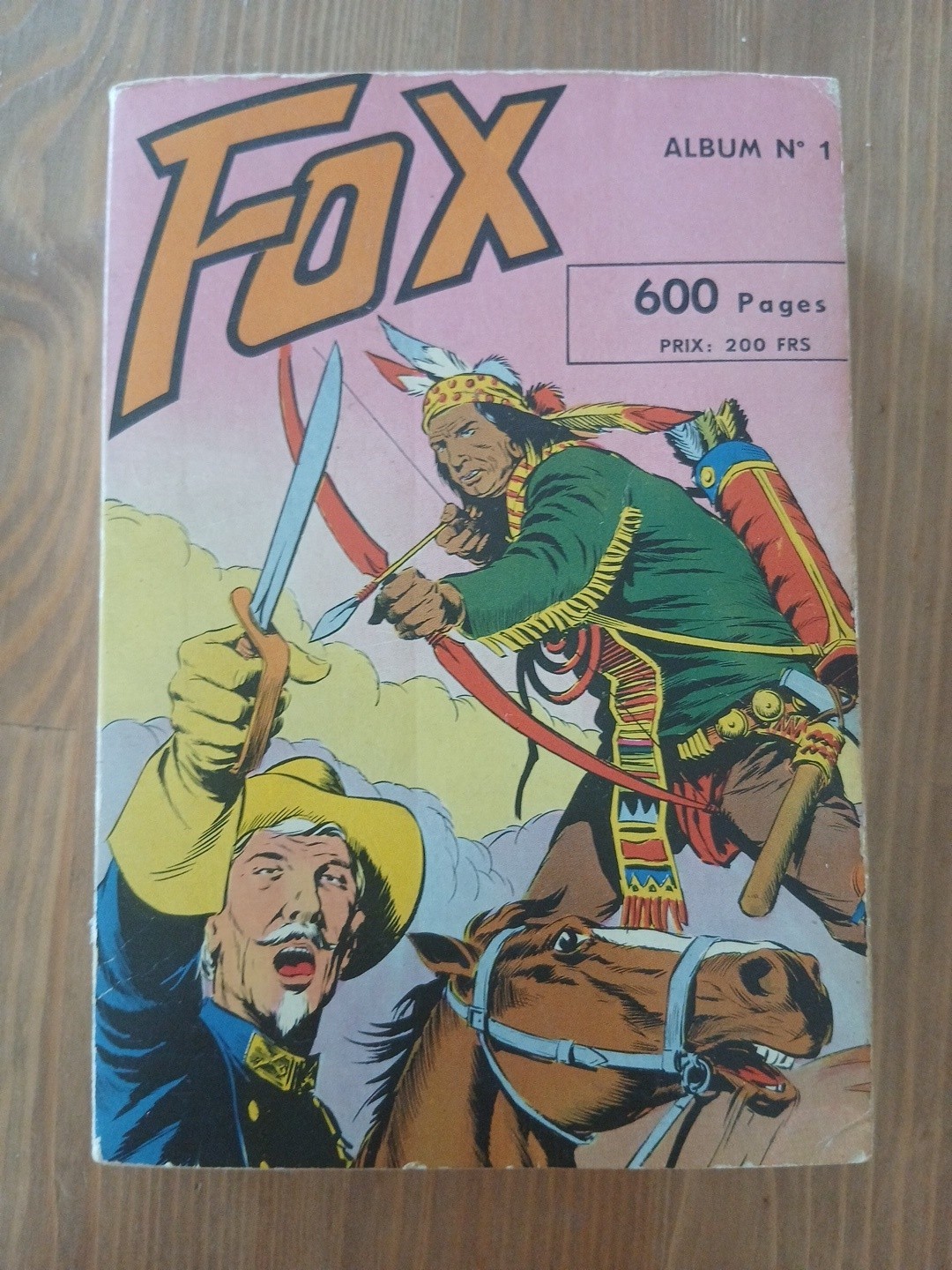 FOX   ALBUM LUG  RELIURE  N° 1  / 1954   ( DU N° 1 AU N°4 ) TBE