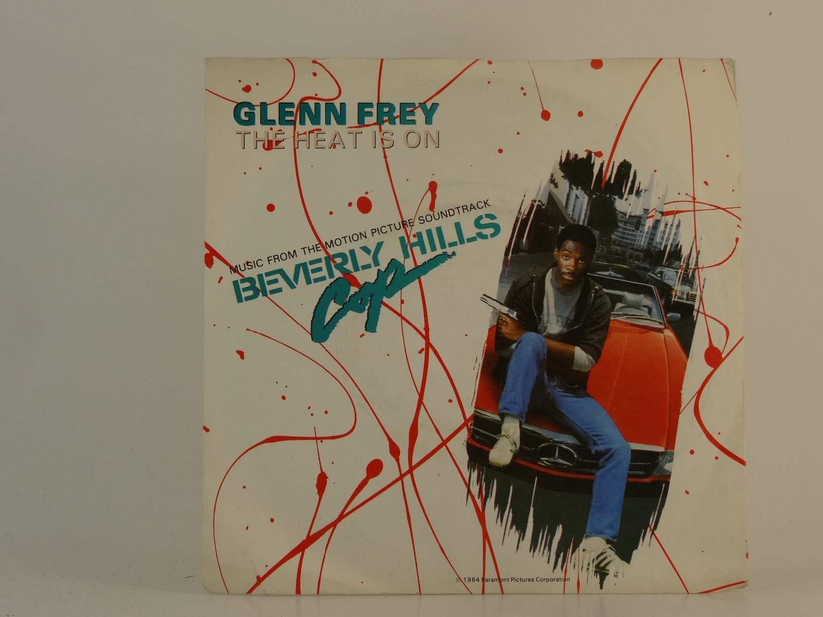 GLENN FREY THE HEAT IS ON (88) 2 Track 7" Single including Picture Sleeve MCA