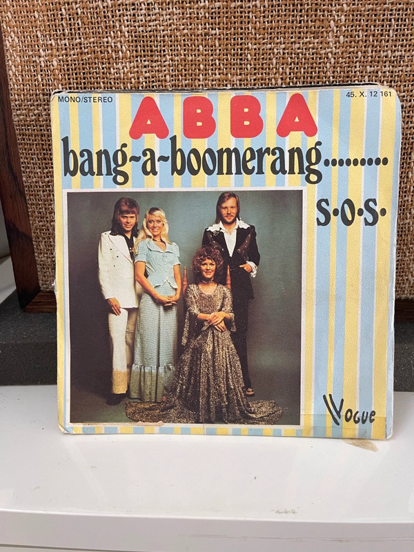 ABBA – Bang-A-Boomerang / S.O.S. | 7" Single | Anni '70 | Vogue France