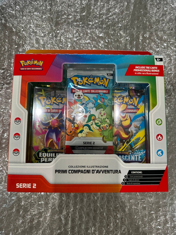 Pokémon Collezione Illustrazione Primi Compagni D'Avventura Serie 2