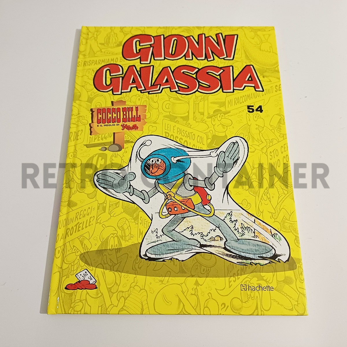 Cartonato Hachette COCCO BILL E IL MEGLIO DI JACOVITTI - 54 Gionni Galassia