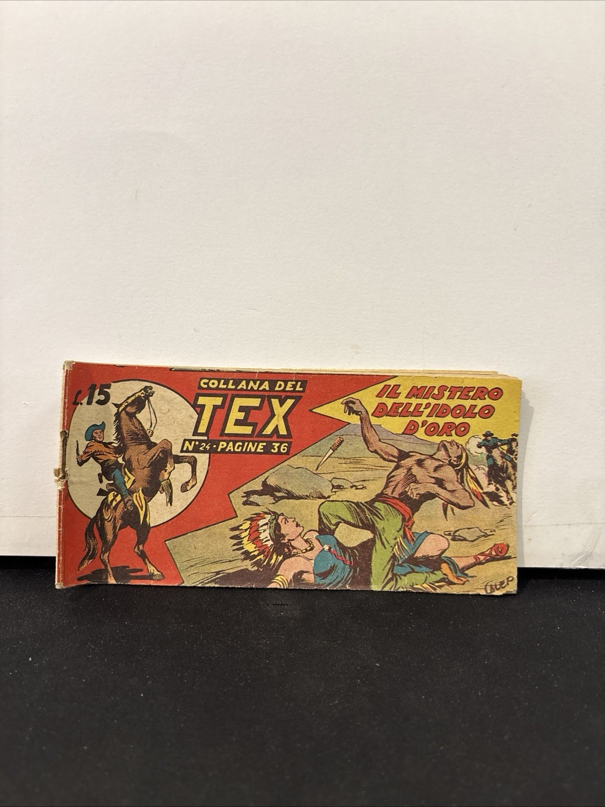 TEX n° 24 PRIMA I SERIE STRISCIA ORIGINALE