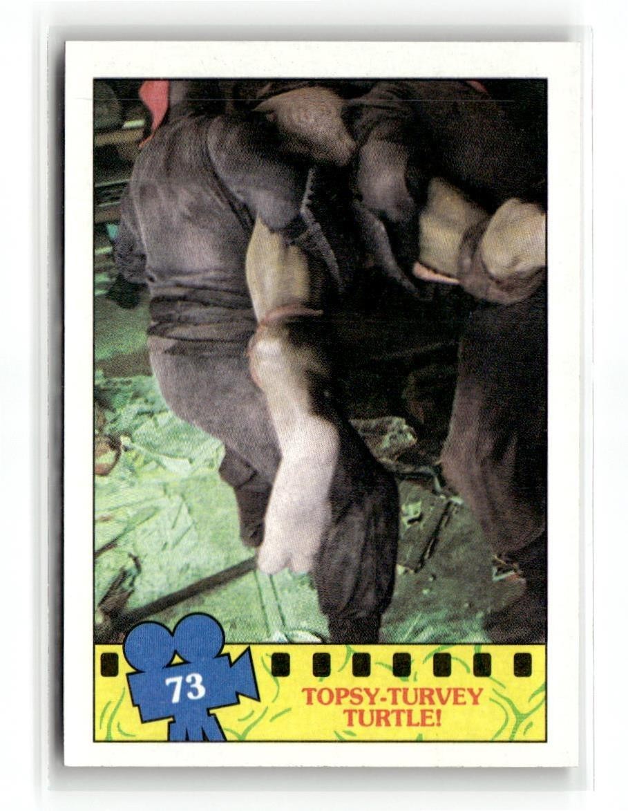 Scheda film Topps Teenage Mutant Ninja Turtles 1990