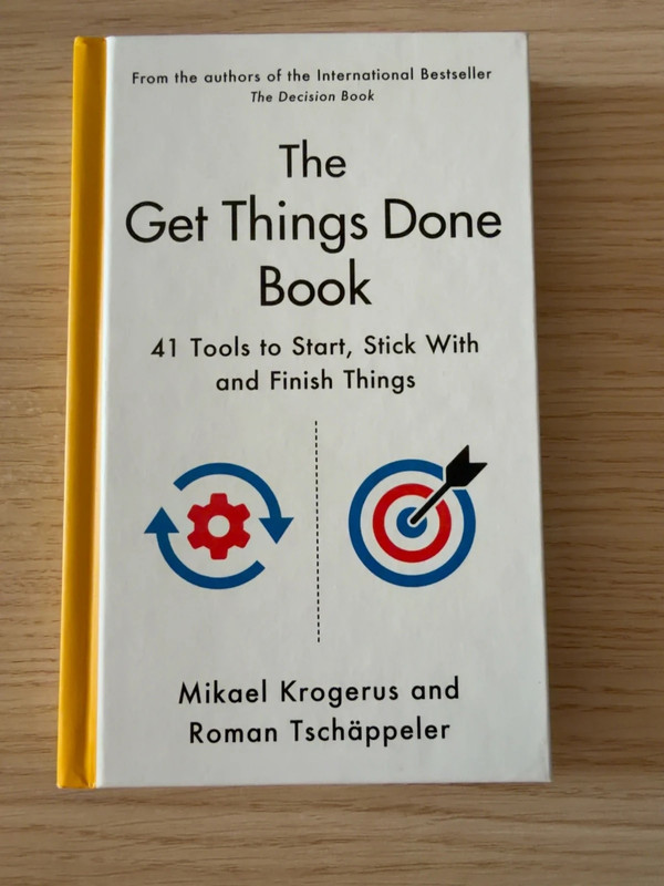 The Get Things Done Book by Mikael Krogerus & Roman Tschäppeler