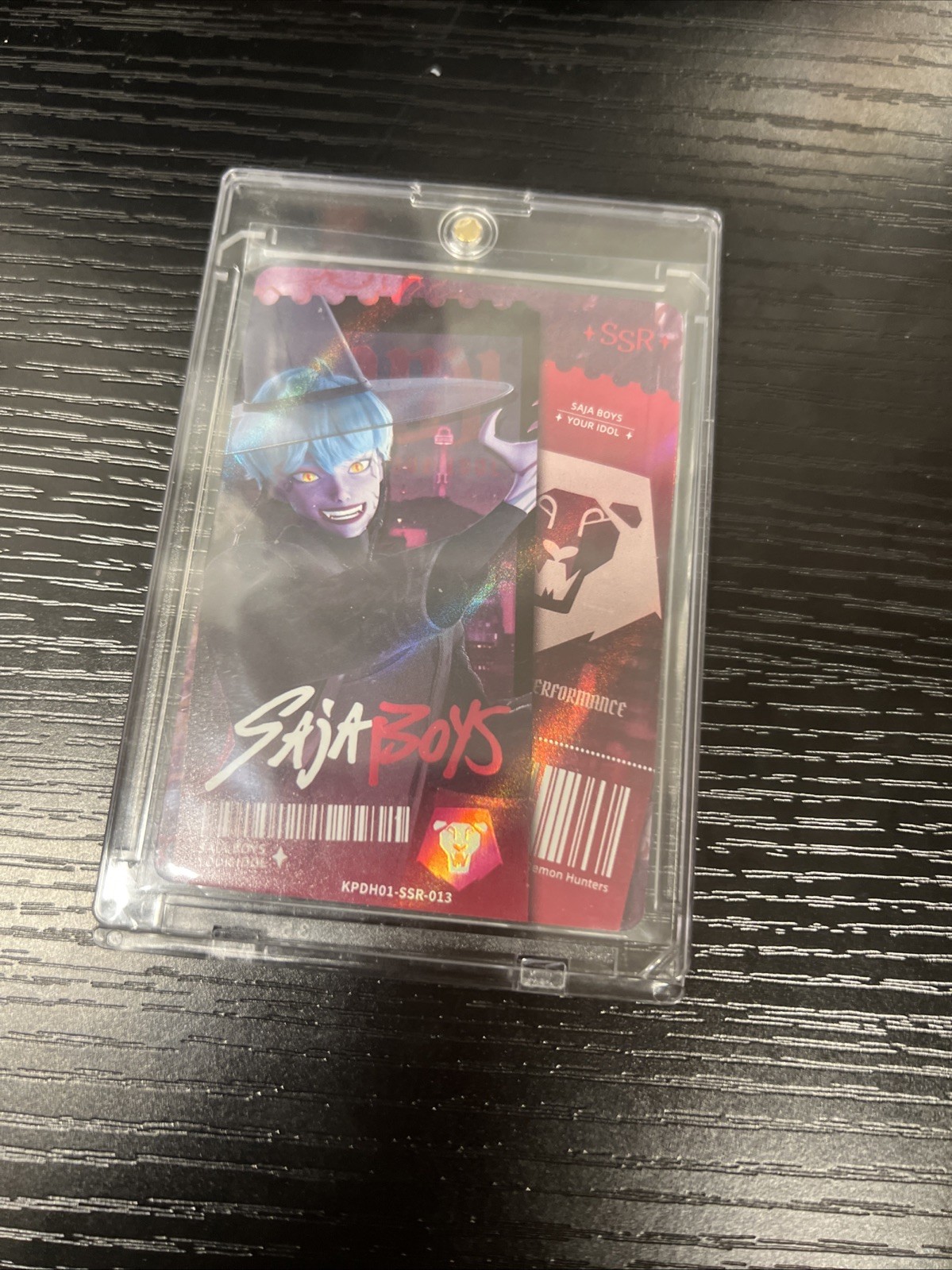 Carta ologramma KAYOU K-Pop Demon Hunters Saja Boys Your Idol SSR KPDH01-SSR-013