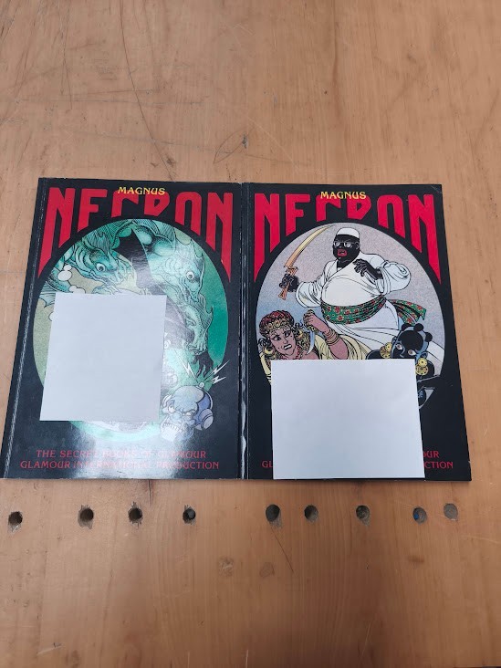Fumetti Necron (the secret books of glamour)  2 volumi serie completa