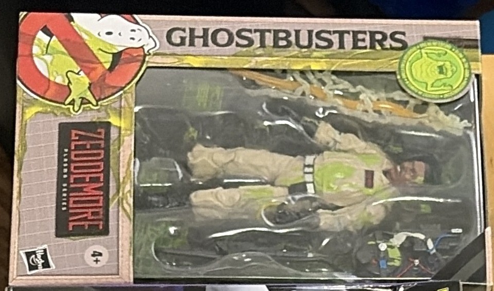 Ghostbusters Plasma Series Glow in the Dark Slimed Winston Zeddemore 6" NEW