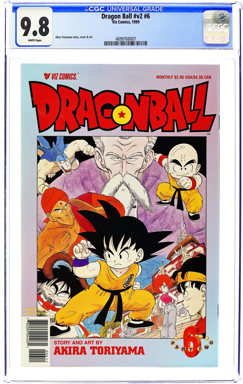 Dragon Ball Parte 2 #6 CGC 9.8 1999 4699768007