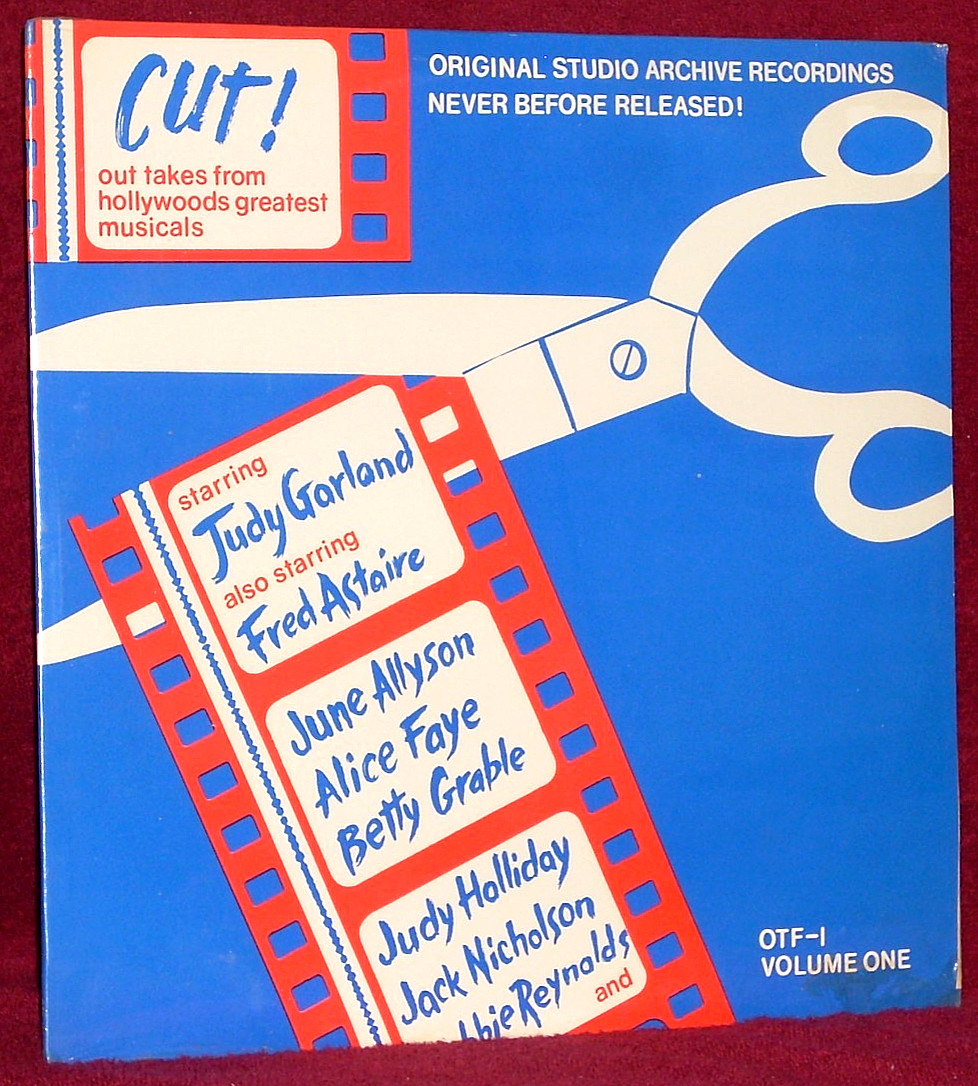 OST LP SEALED CUT! OUT TAKES FROM HOLLYWOOD'S GREATEST MUSICALS VOL. 1  V/A