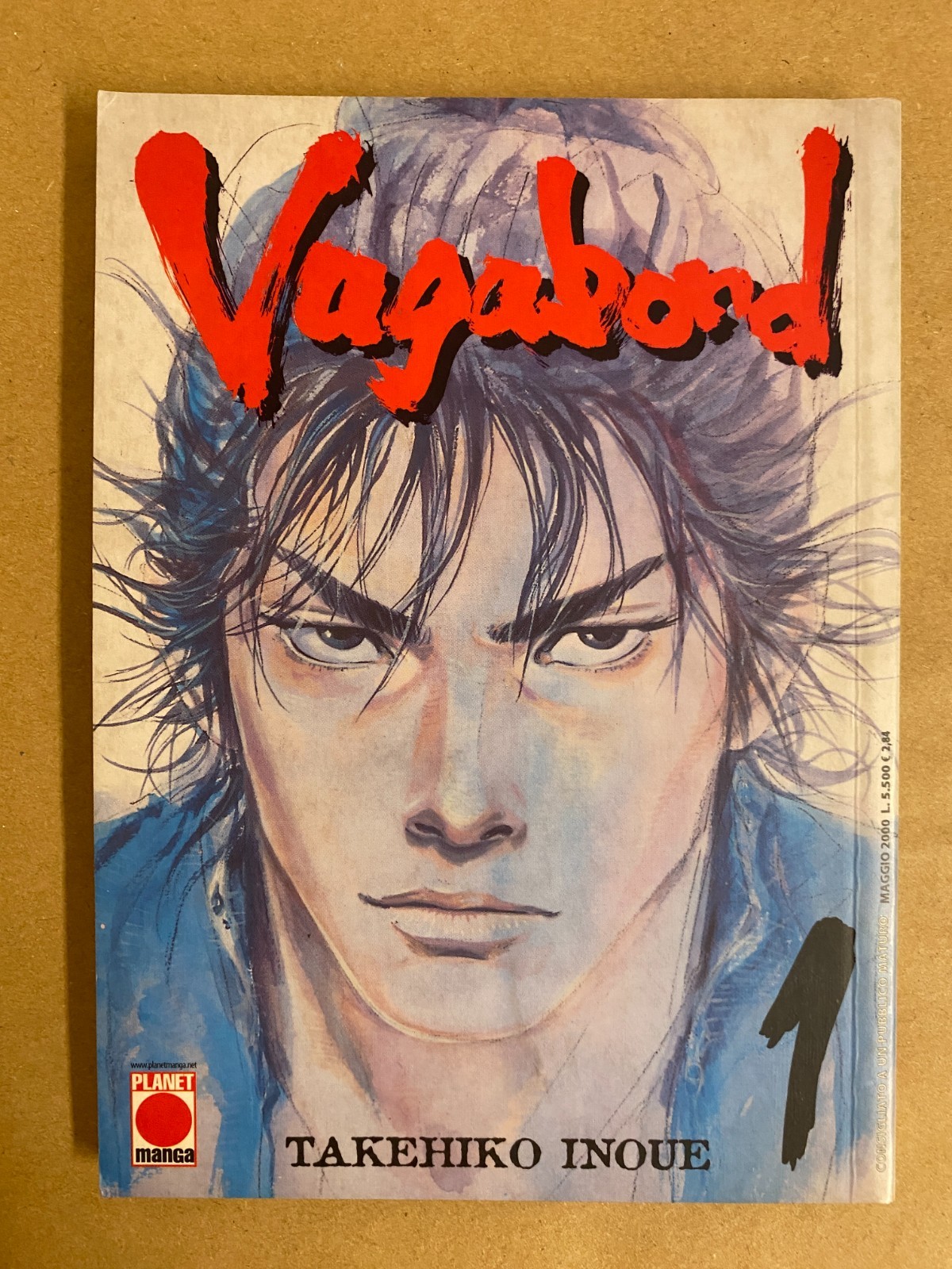 VAGABOND 1 PRIMA EDIZIONE, Panini Comics (2000) ESAURITO.
